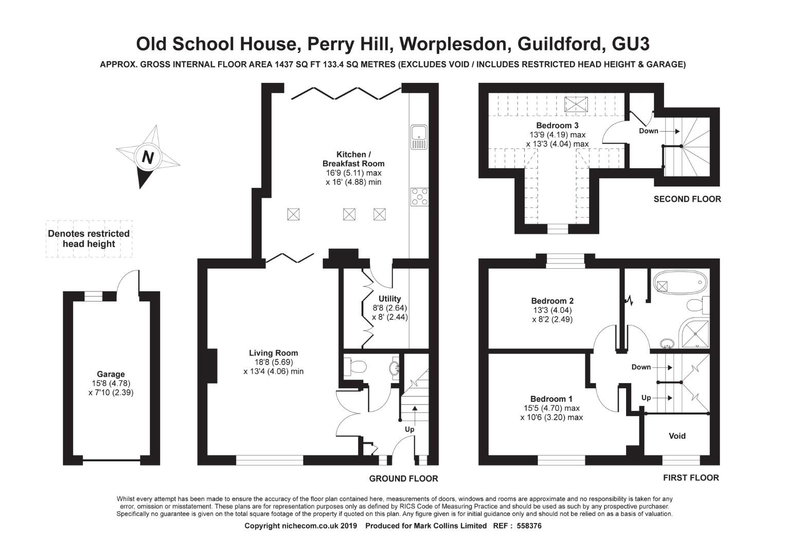 Perry Hill, Worplesdon, Guildford Collins Guildford